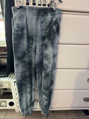 American Eagle Outfitters Slate Blue Tie-Dye Lounge Joggers